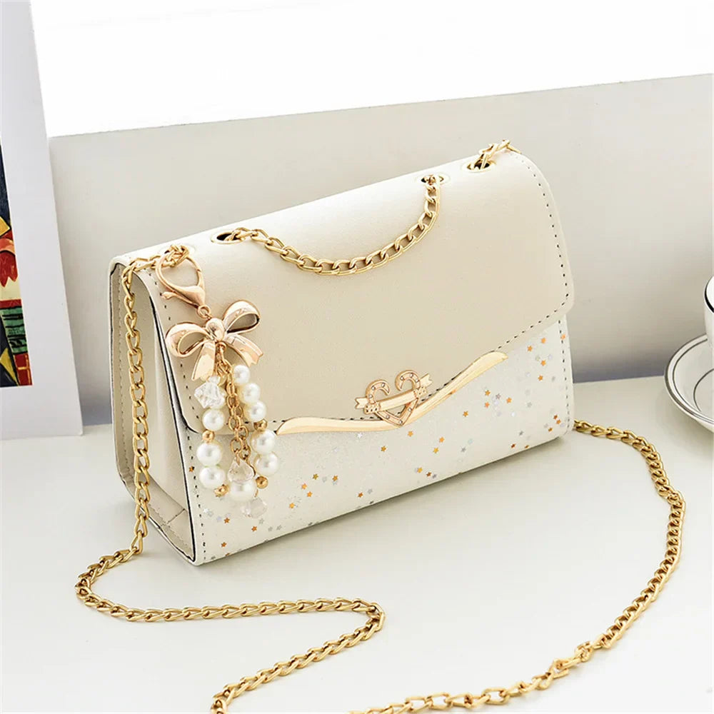 MiraBelle Glitter Shopping Bag-Elly Rose