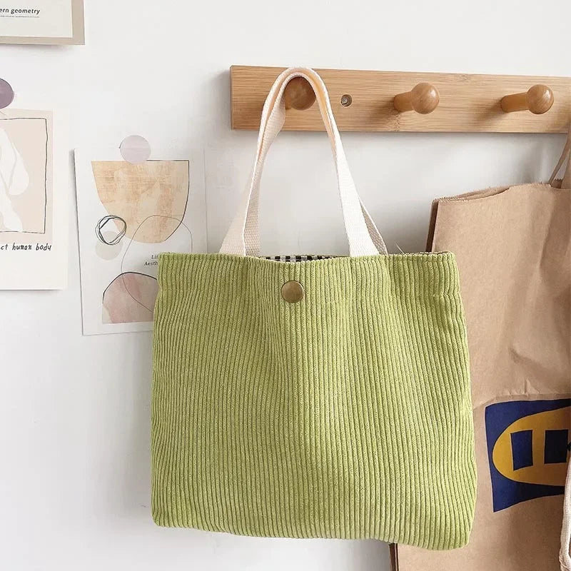 Corduroy shoulder bag - Nyla-Elly Rose