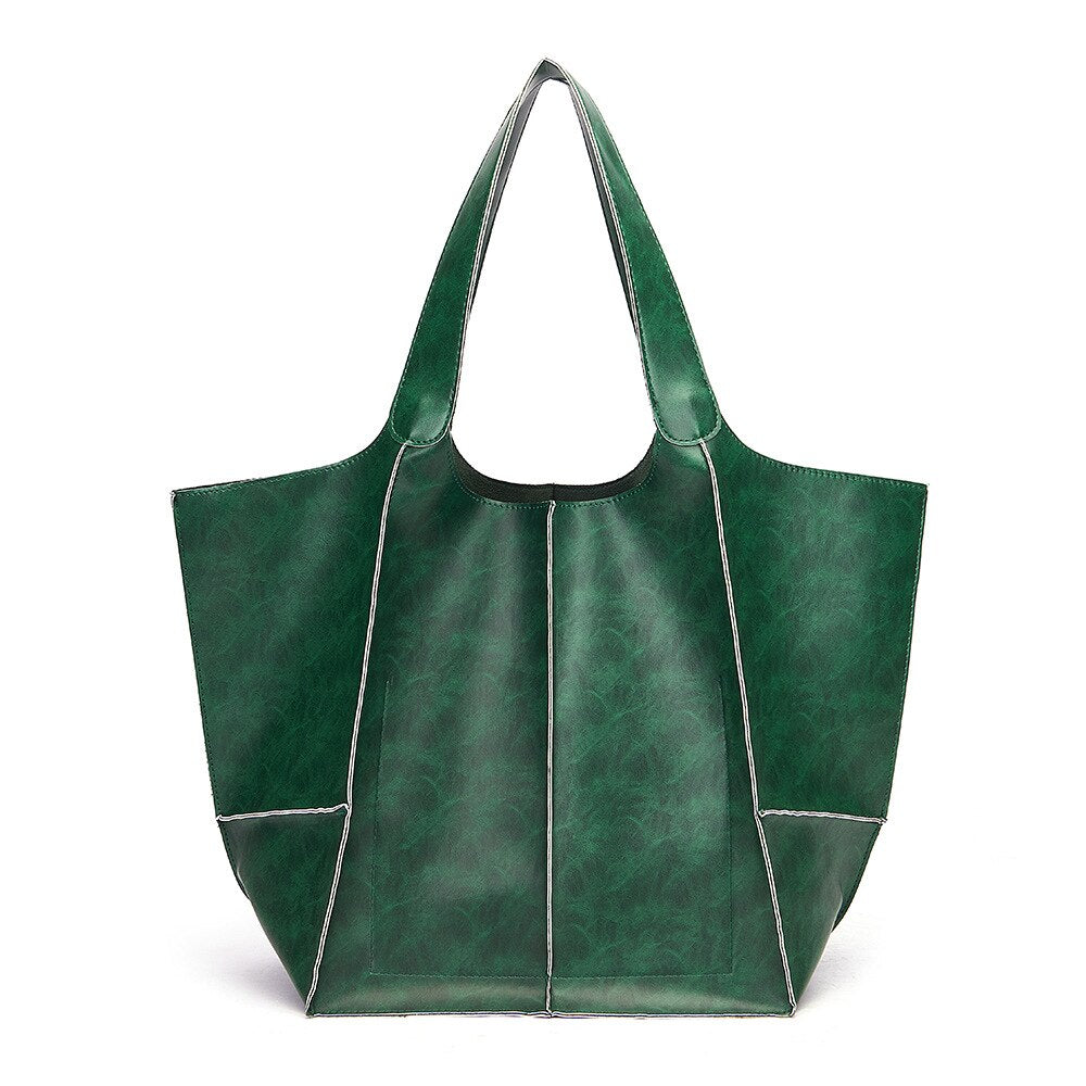 Liva Bag | Spacious leather handbag-Elly Rose
