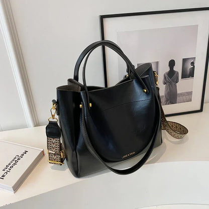 Daria | Elegant leather bag with two handles-Elly Rose