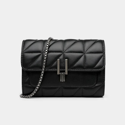 AuroraElegance leather shoulder bag-Elly Rose