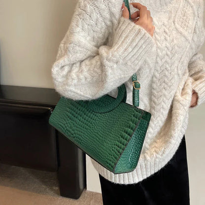 LuxaCroco Luxury crocodile handbag-Elly Rose