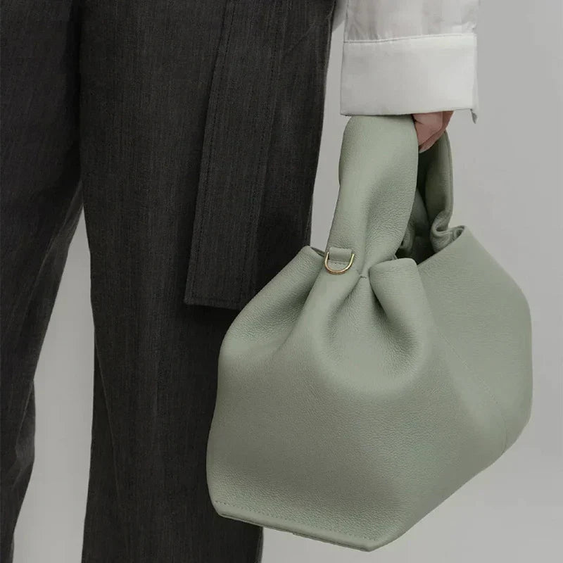 Elegant handbag with soft texture - Amora-Elly Rose