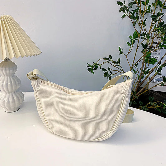 Corduroy shoulder bag - Gracie-Elly Rose