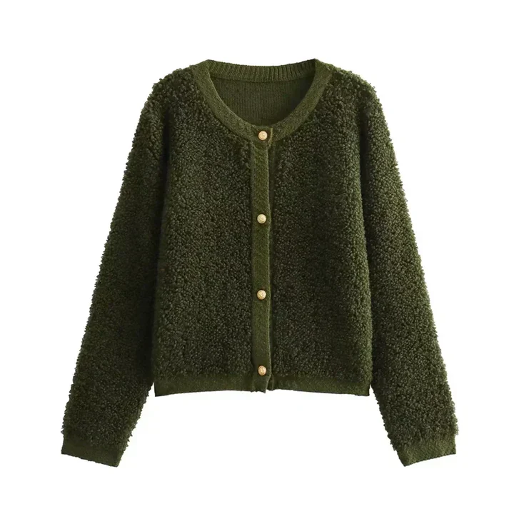 Sacha | plush cardigan-Elly Rose