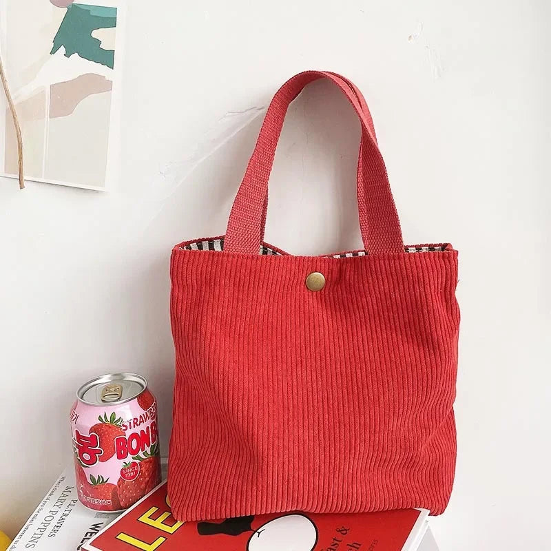Corduroy shoulder bag - Nyla-Elly Rose