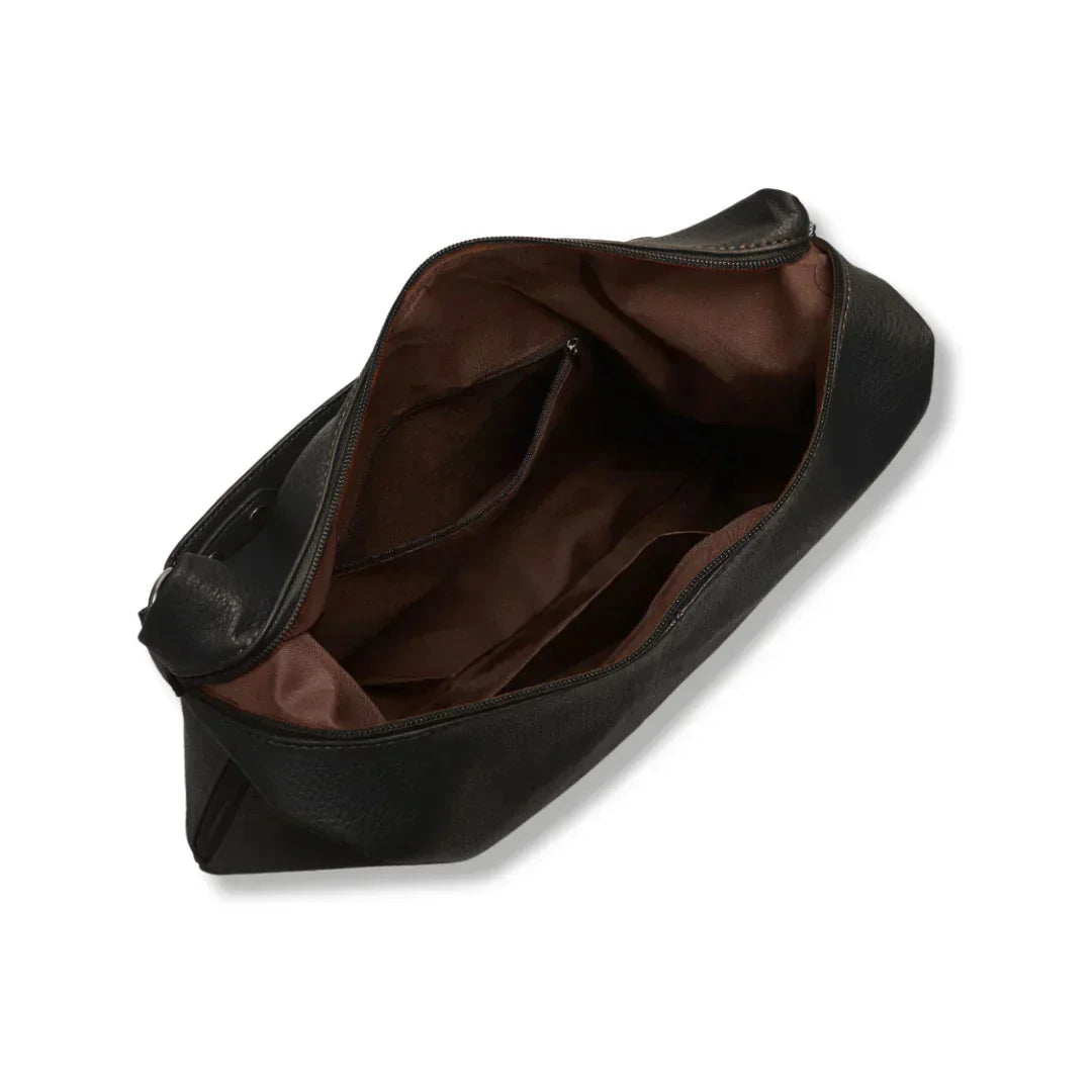 Elegant leather hobo bag - Helen-Elly Rose
