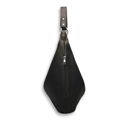 Elegant leather hobo bag - Helen-Elly Rose