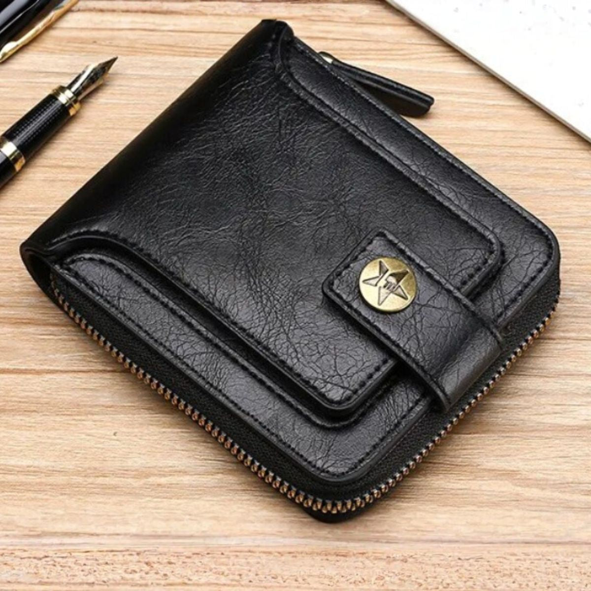 Vintage Leather Wallet | Classic and Elegant