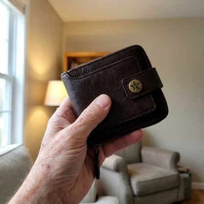 Vintage Leather Wallet | Classic and Elegant