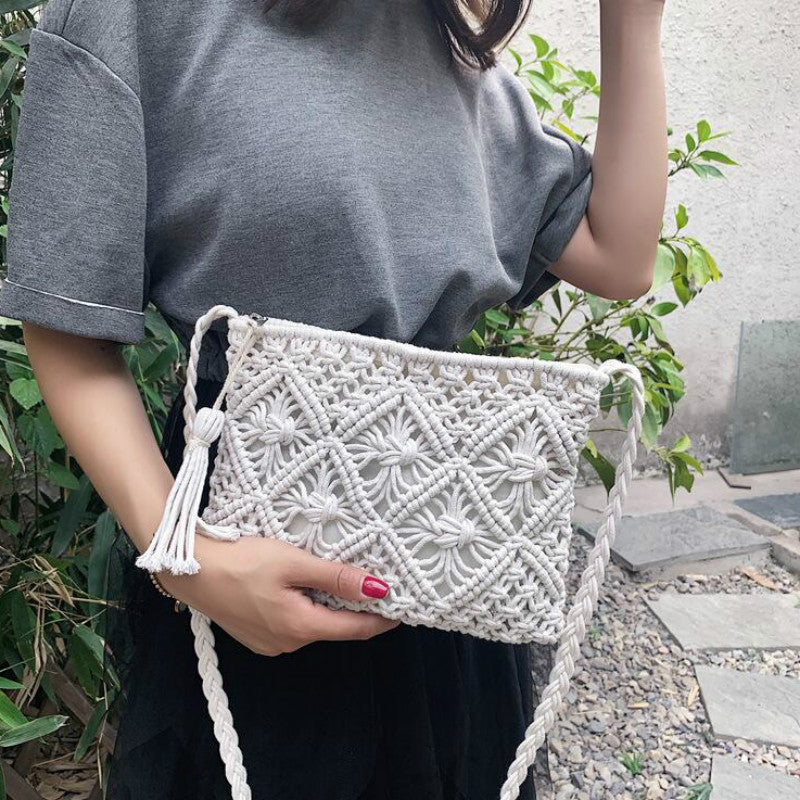 Vardi Dante™ Gwen Woven Shoulder Bag | Summer & Stylish Women's Bag-Elly Rose