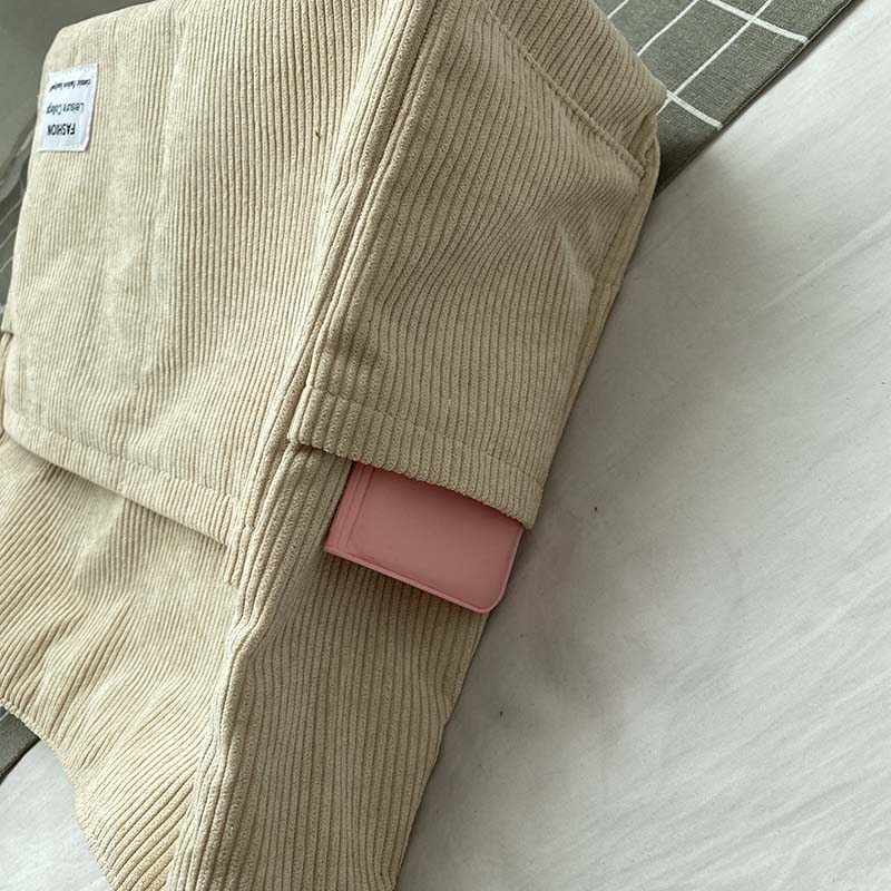 Corduroy shoulder bag - Tarina-Elly Rose