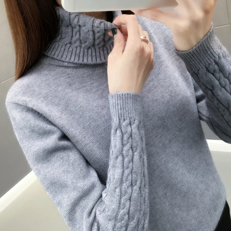 Sacha Sweater | Women's turtleneck sweater-Elly Rose