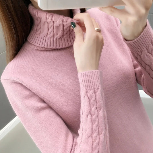 Sacha Sweater | Women's turtleneck sweater-Elly Rose