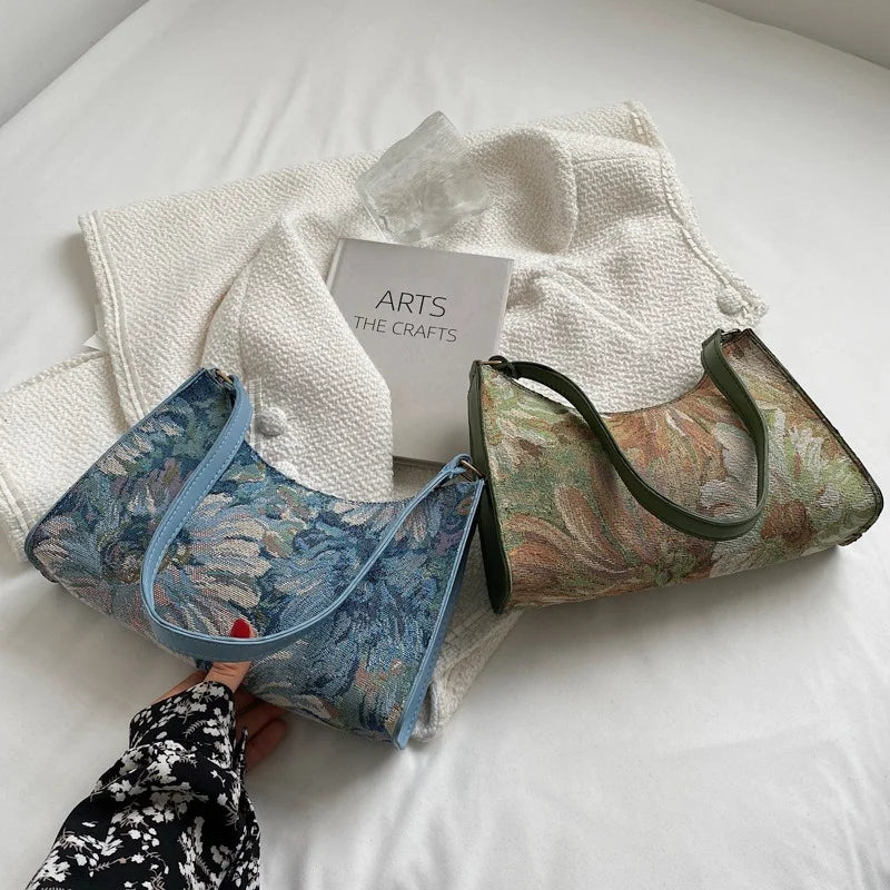 Trendy Art Underarm Bag-Elly Rose