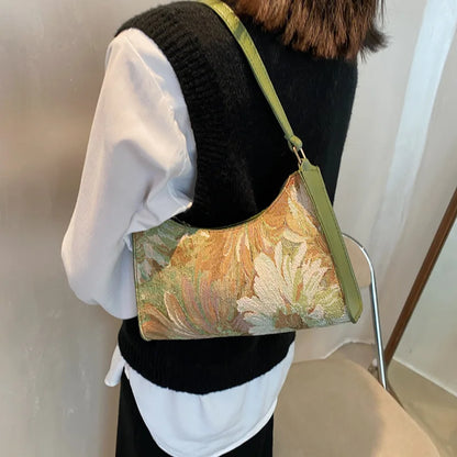 Trendy Art Underarm Bag-Elly Rose