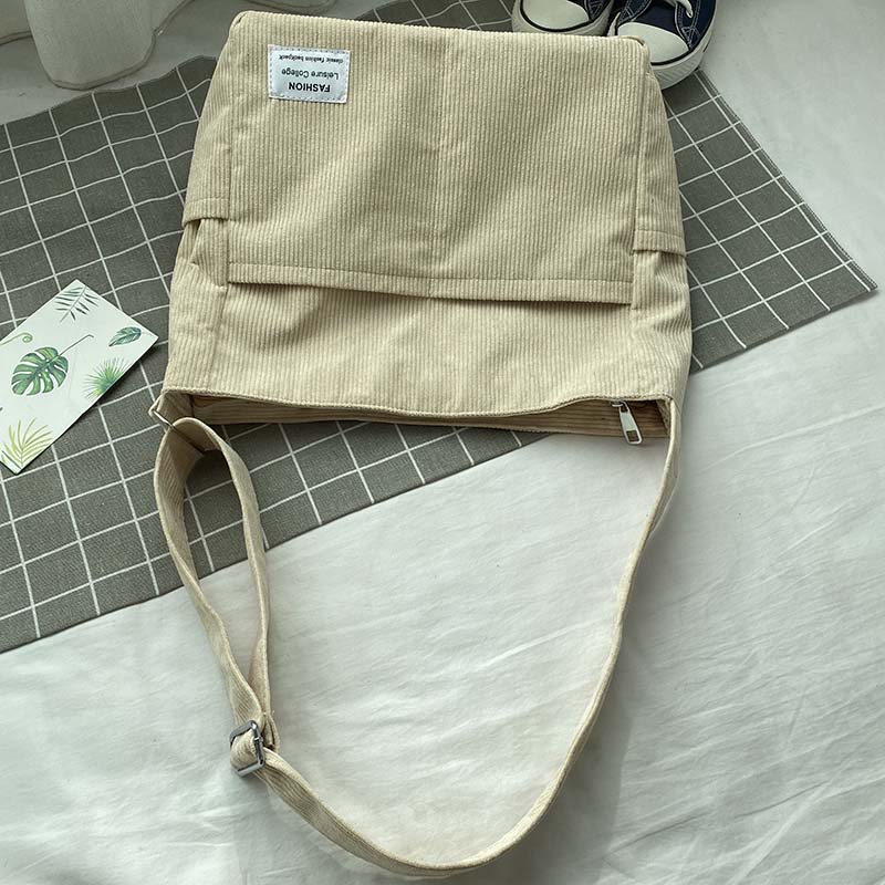 Corduroy shoulder bag - Tarina-Elly Rose