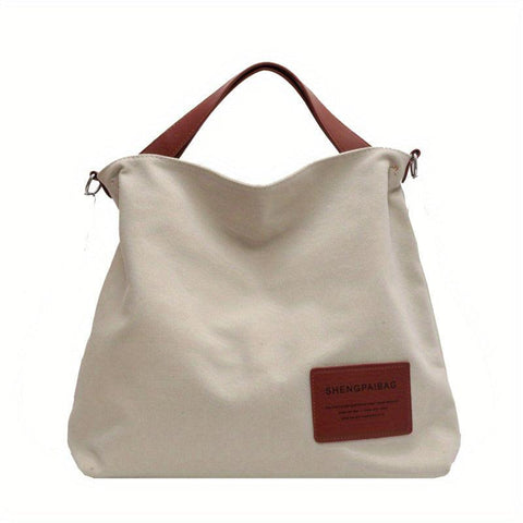 Billie's Bag | Simple canvas shoulder bag