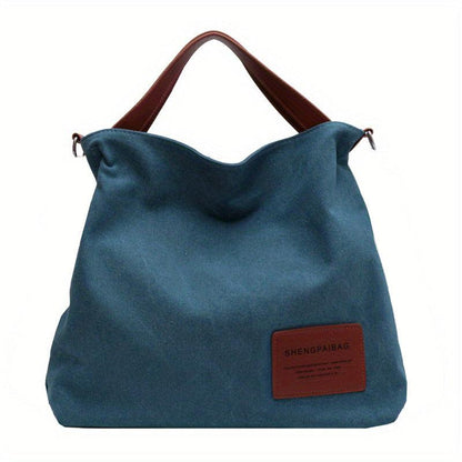 Simple canvas shoulder bag - Billie Bag-Elly Rose