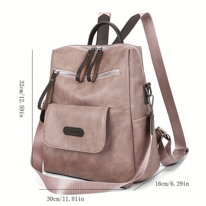 Hermien - Theft-resistant leather travel bag-Elly Rose