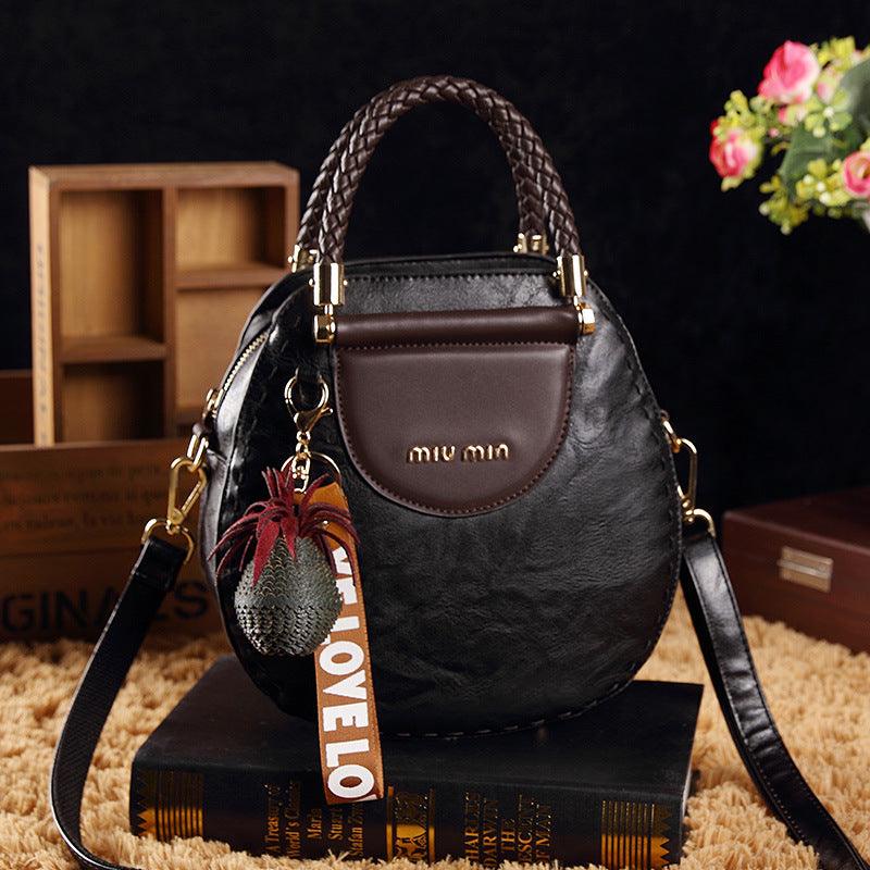 Women's leather clutch bag - Yuliya-Elly Rose