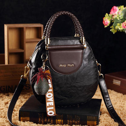 Women's leather clutch bag - Yuliya-Elly Rose