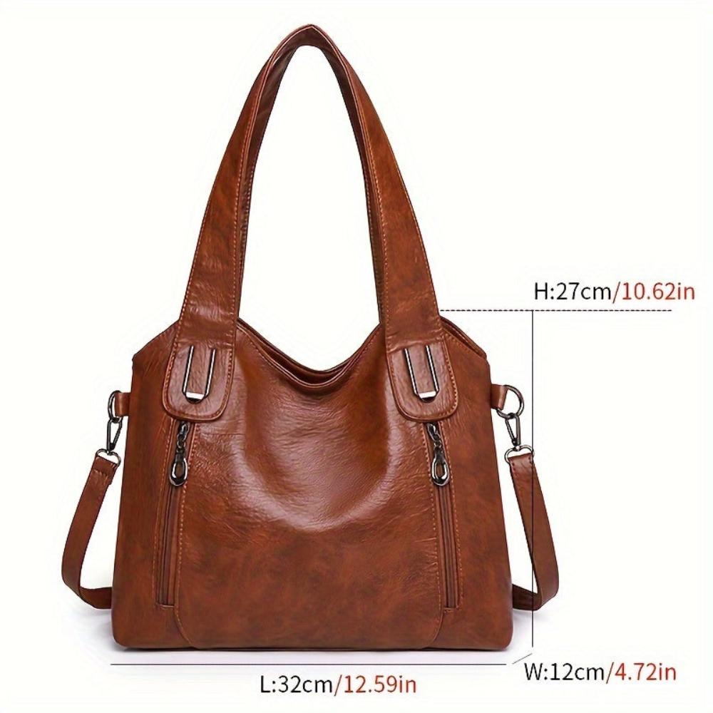 Emma Retro Tote Shoulder Bag-Elly Rose