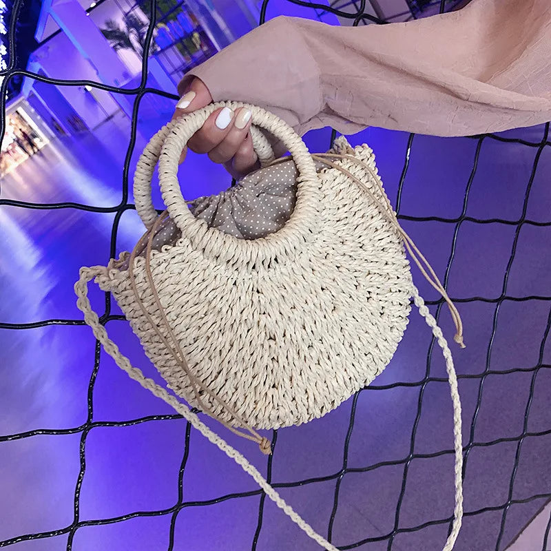 ByMave - Large wicker bag-Elly Rose