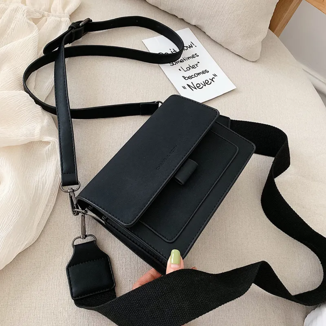 Kristel shoulder bag with practical flap opening-Elly Rose