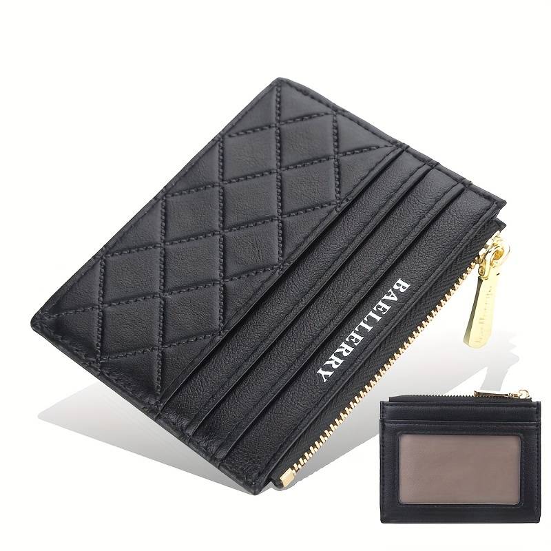 Quilted cardholder | Compact and trendy-Elly Rose