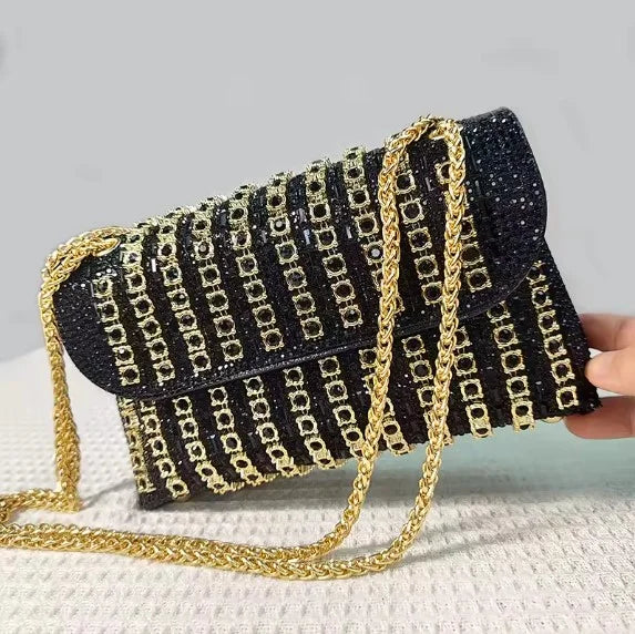 PRESTIGE - Luxury shiny bag for ladies-Elly Rose