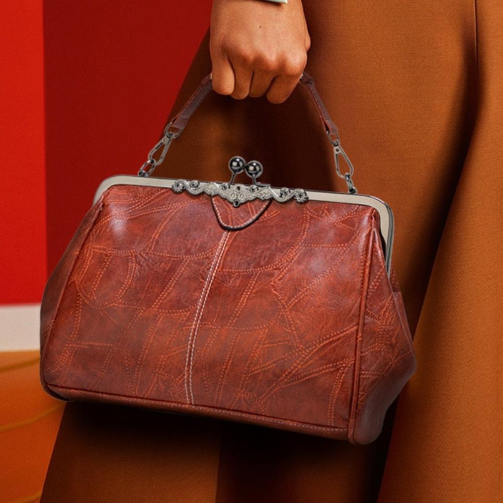 Vintage Kiss-Lock Handbag-Elly Rose