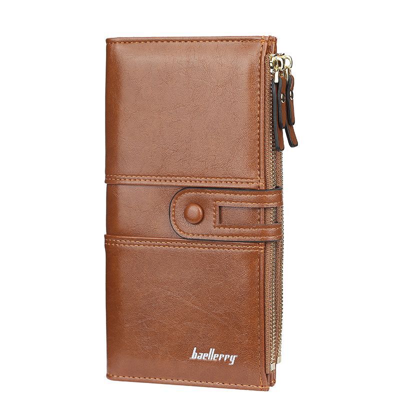 Classic wallet with double zip closure | Trendy and practical-Elly Rose