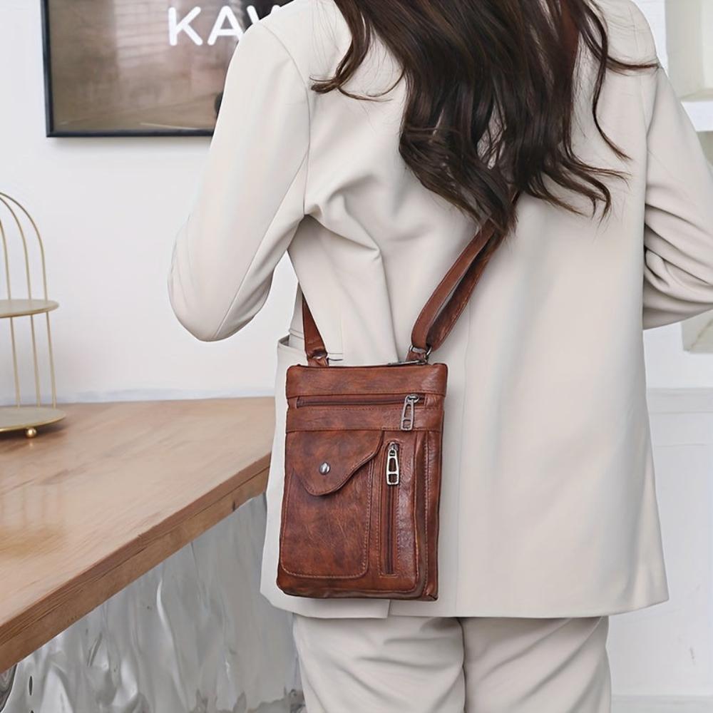Clara Vintage Crossbody Bag-Elly Rose