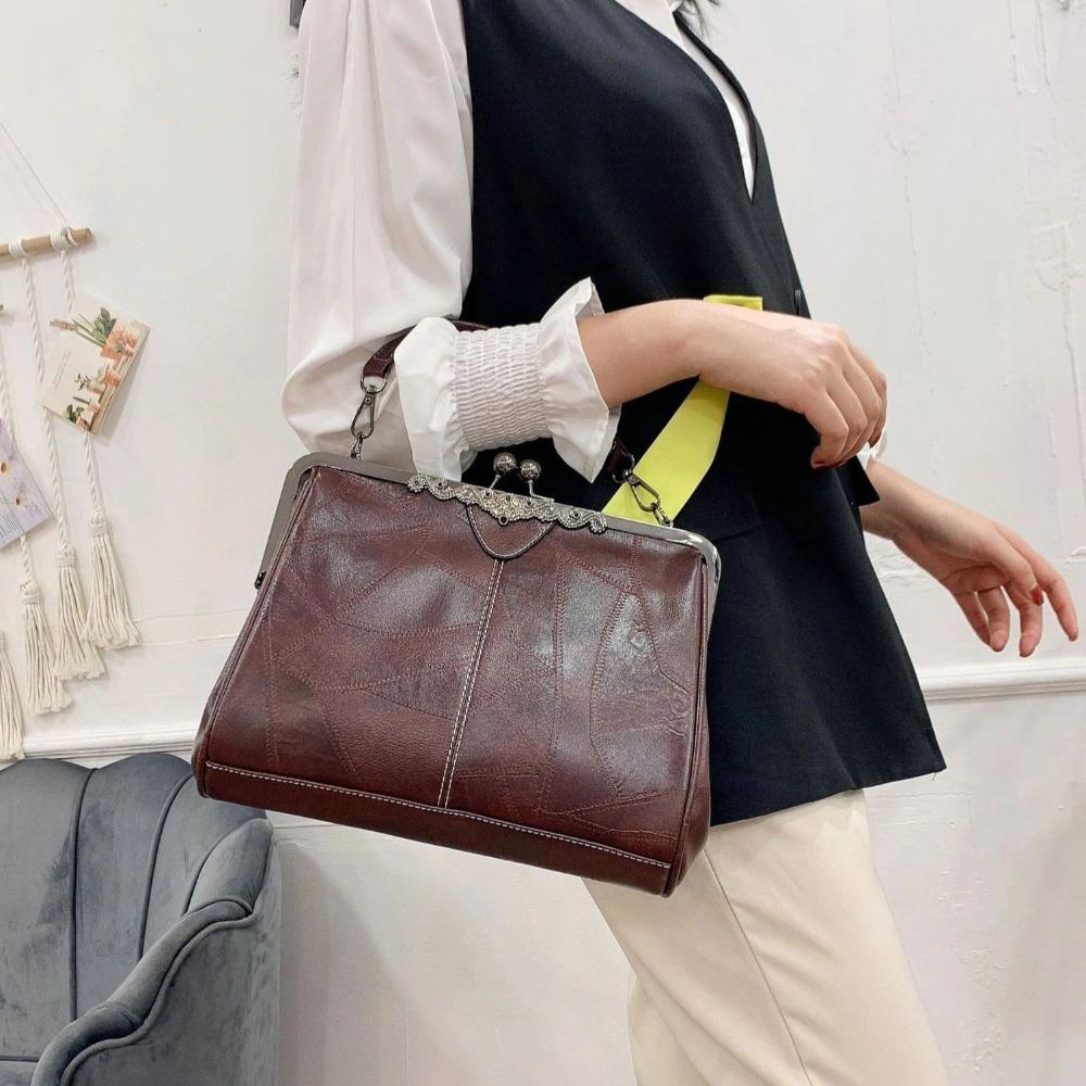 Vintage Kiss-Lock Handbag-Elly Rose