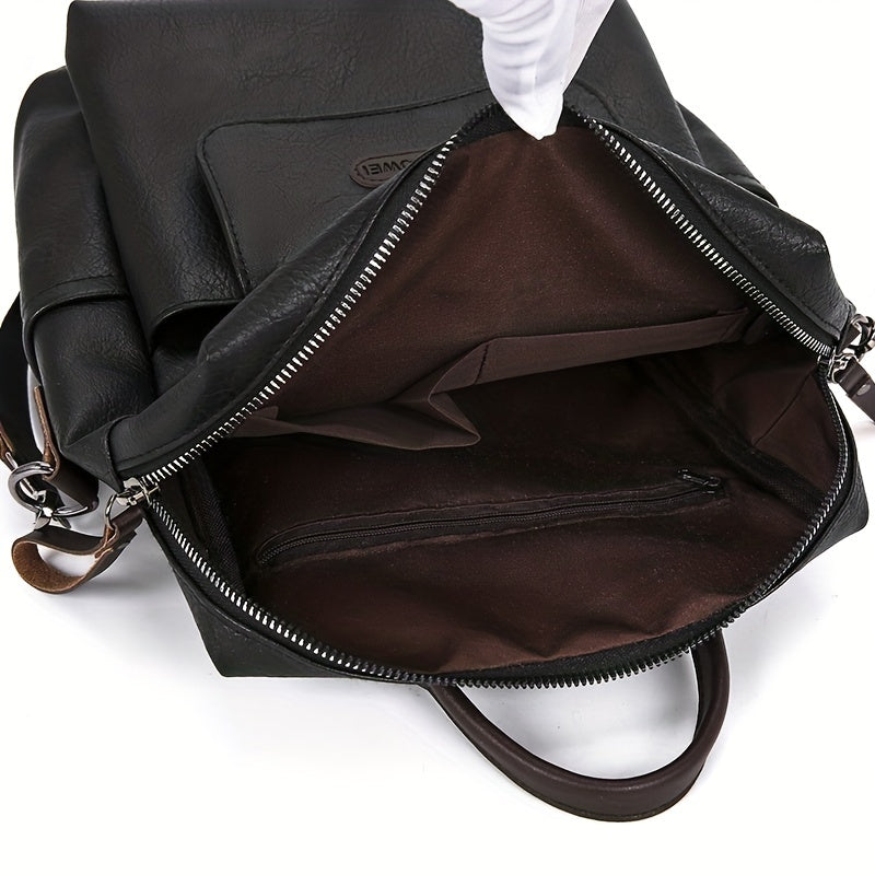 Hermien - Theft-resistant leather travel bag-Elly Rose