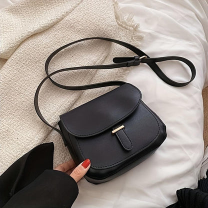 Amelia Retro Saddle Crossbody Bag-Elly Rose