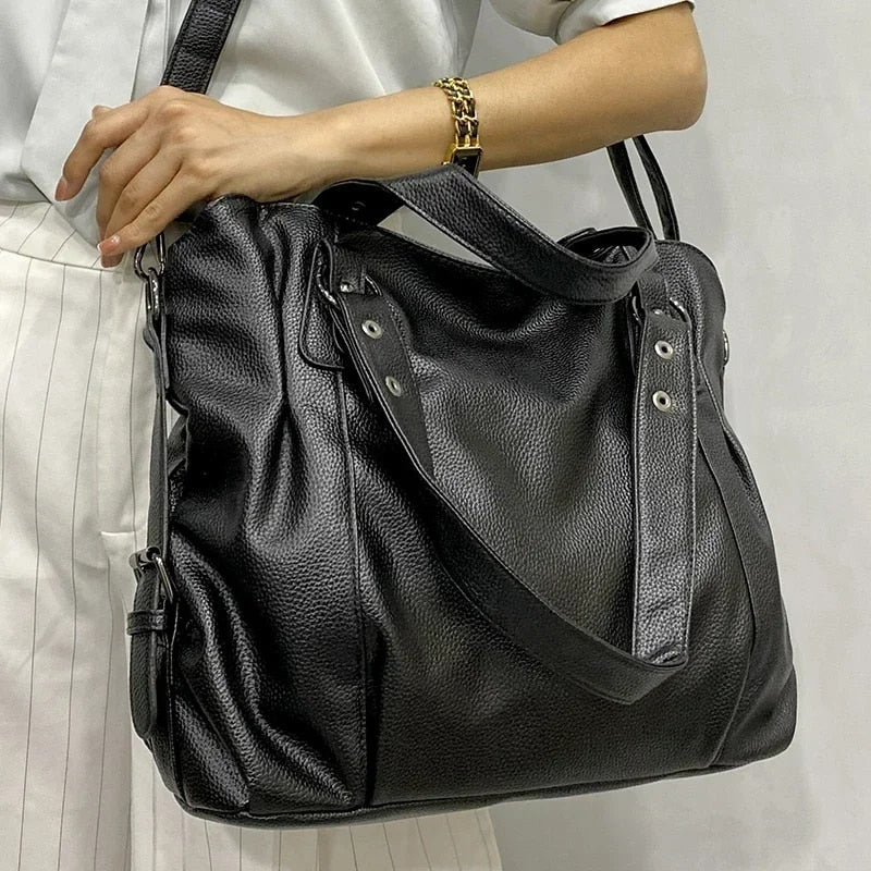 MiLola - Vegetable leather handbag for women-Elly Rose
