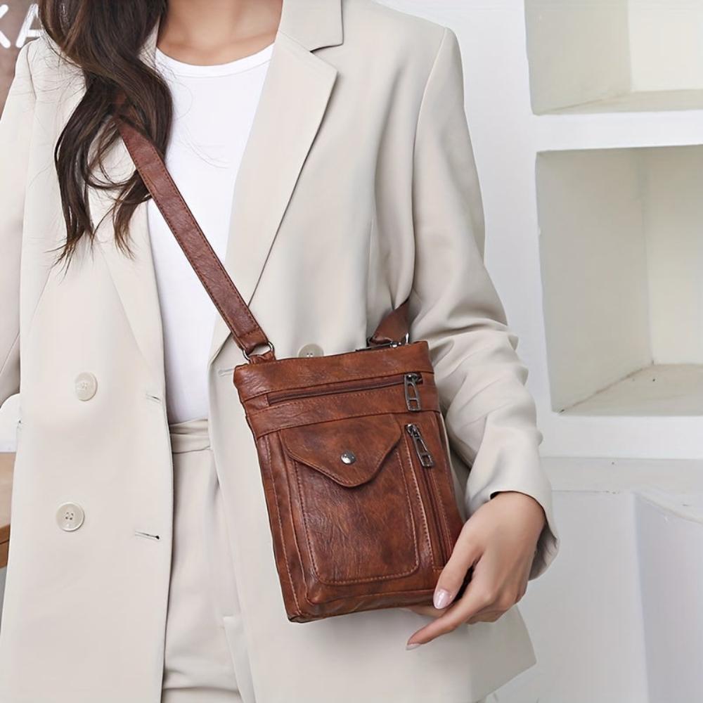 Clara Vintage Crossbody Bag-Elly Rose
