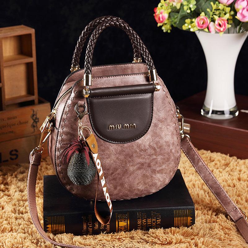 Women's leather clutch bag - Yuliya-Elly Rose