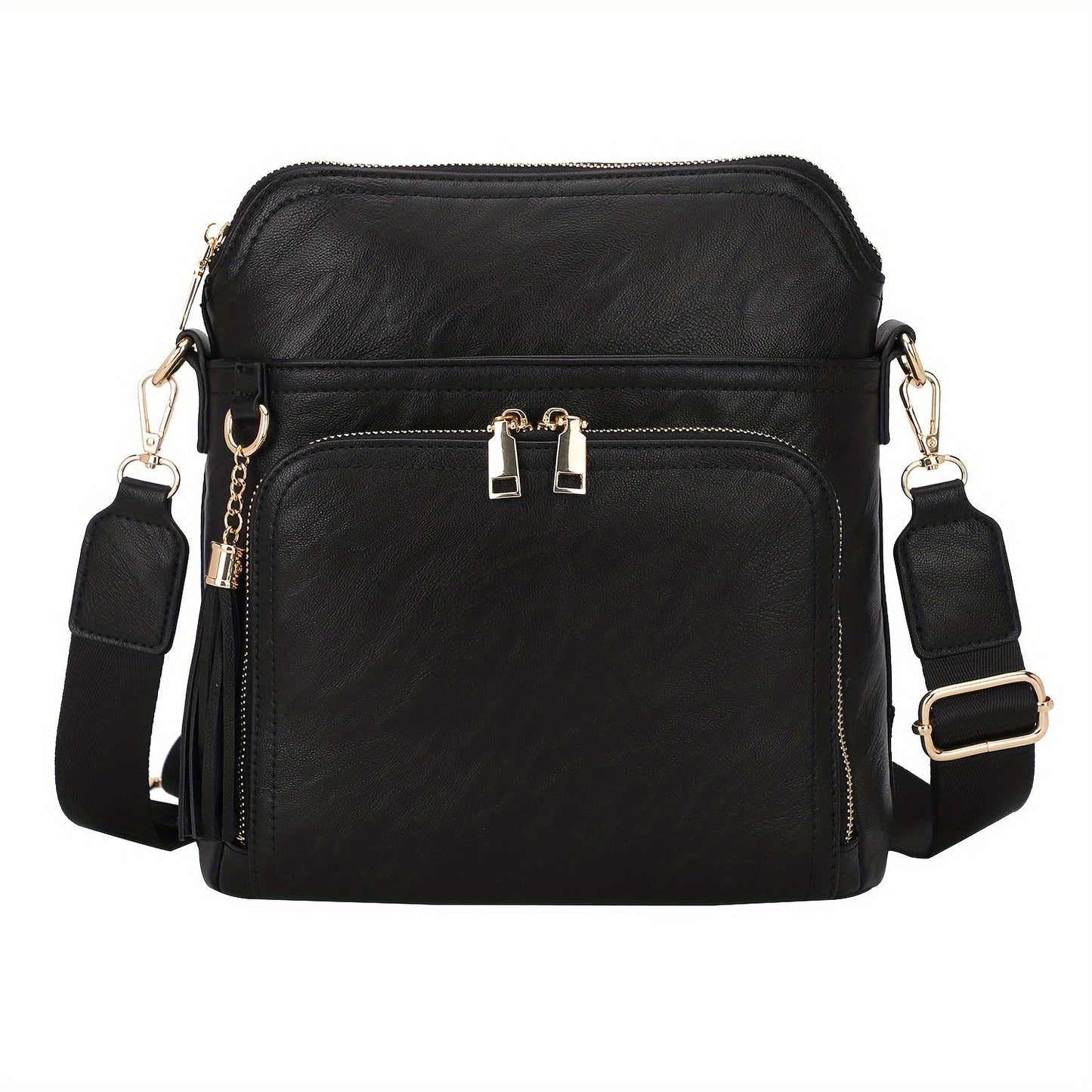 CharmGuard - Anti-theft shoulder bag with tassels-Elly Rose