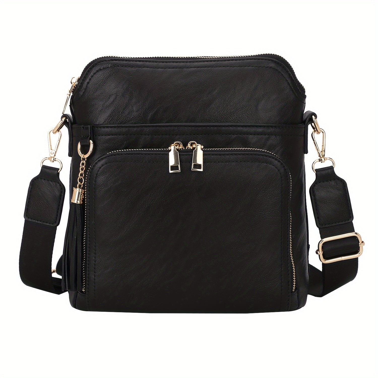 CharmGuard - Anti-theft shoulder bag with tassels-Elly Rose