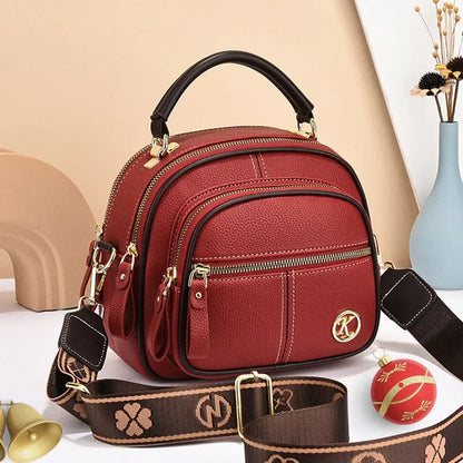 Vincea - Adjustable multifunctional bag in vegan leather-Elly Rose