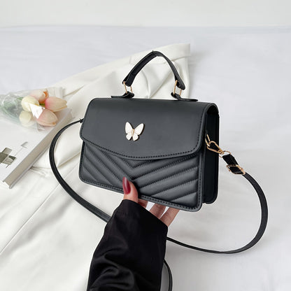 Sophie | Trendy shoulder bag in solid color-Elly Rose