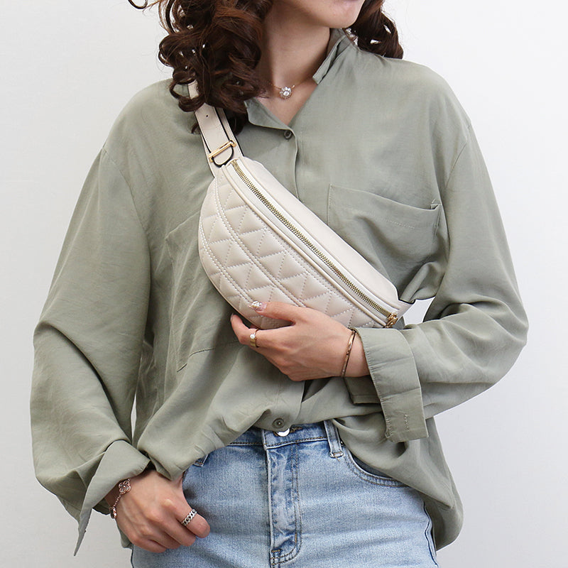 Eliza Hip bag with check print - Tough & Handy-Elly Rose