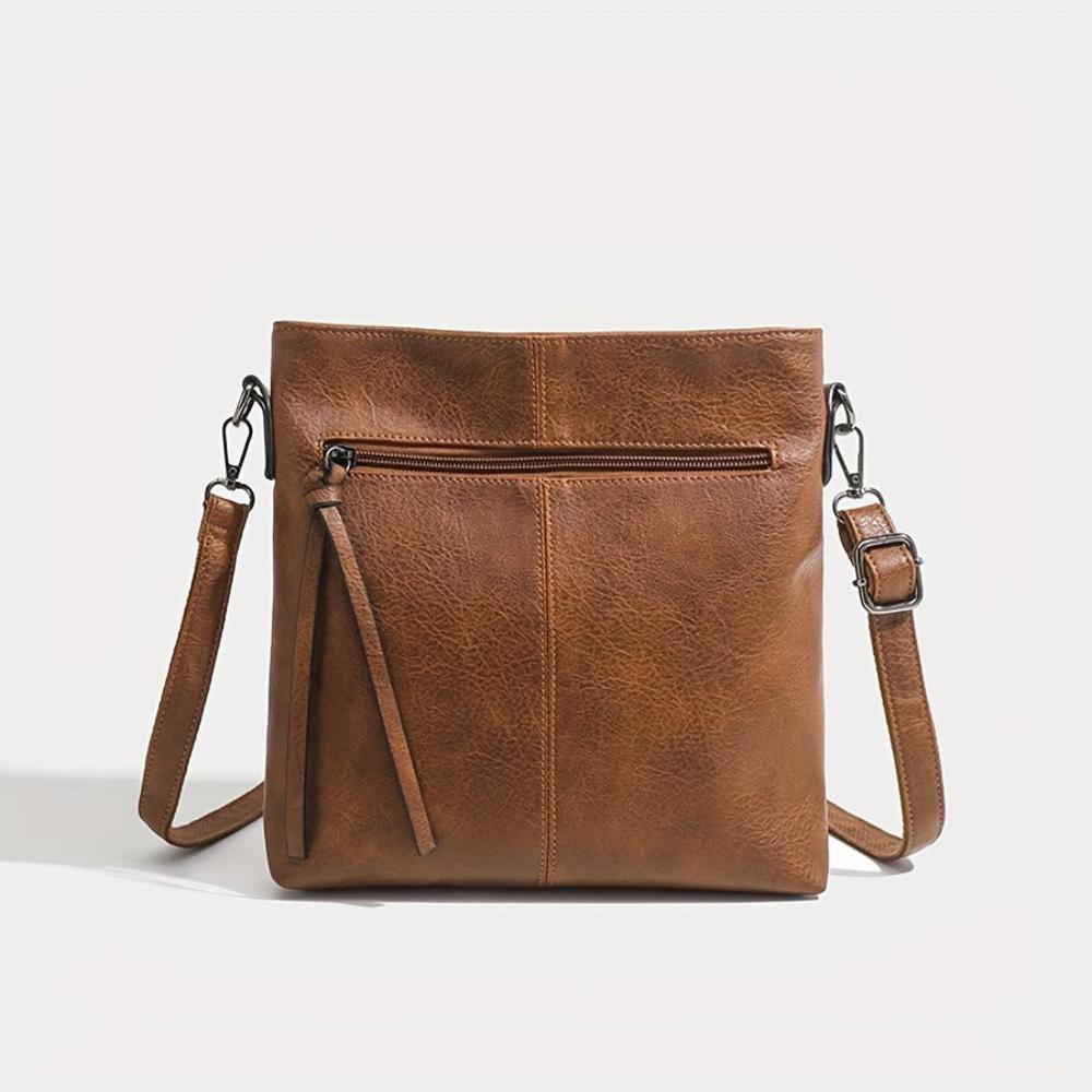 Lena Retro Square Crossbody Bag-Elly Rose