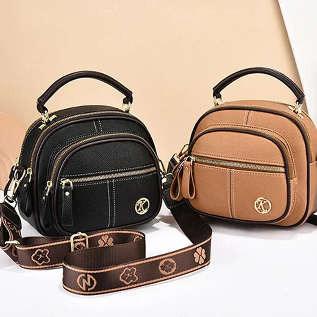 Vincea - Adjustable multifunctional bag in vegan leather-Elly Rose