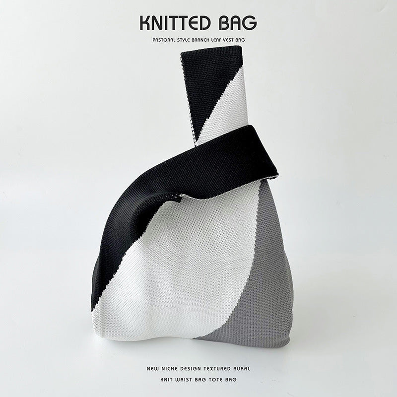Knitted bag - Swirl-Elly Rose
