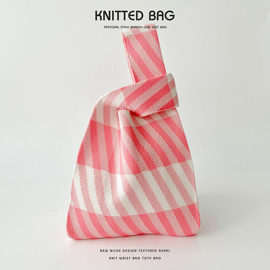Knitted bag - Fin-Elly Rose