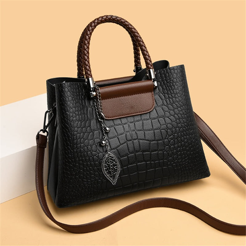 Women's leather bag - Fransika-Elly Rose